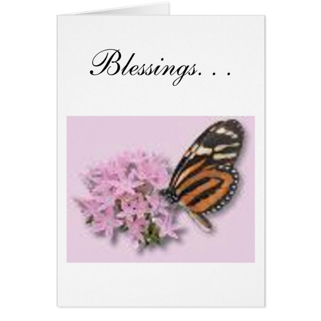 Cartão Bênção (Frente)