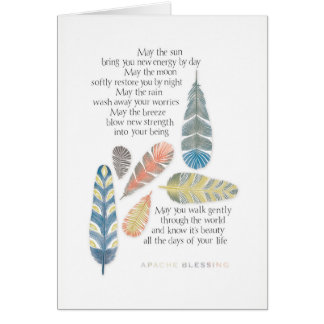Cartão Bênção de Apache