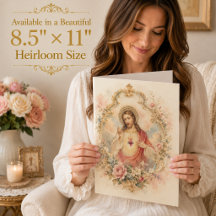 Bênçãos de Aniversário do Sagrado Coração Tamanho 