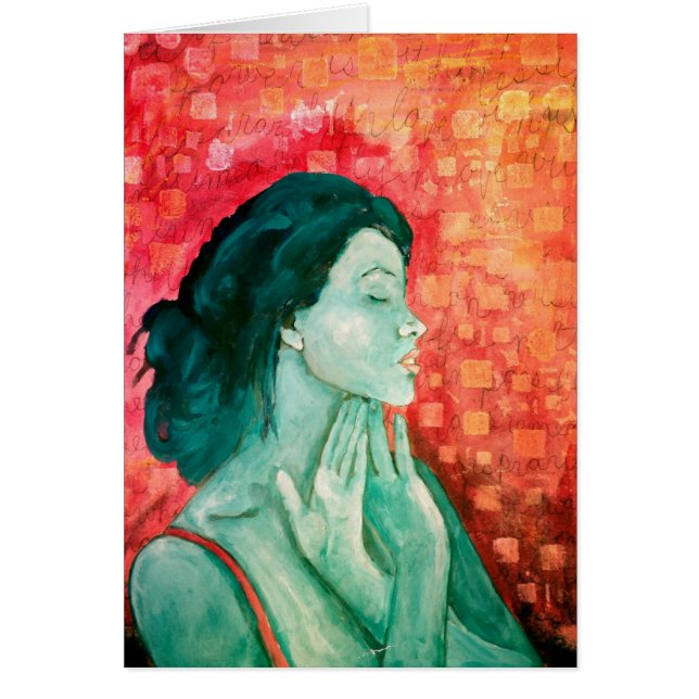 Cartão Bênçãos de conspiração (Frente)