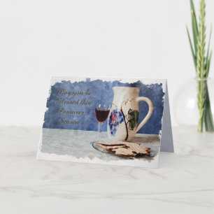 Cartão Bênçãos de Passagem: Uma Celebração Sagrada