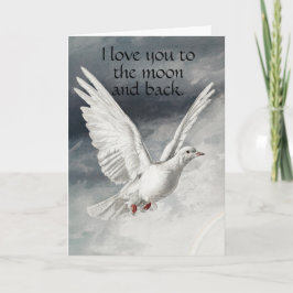 Cartão Bênçãos do Amor Fé Personalizado Personalizável