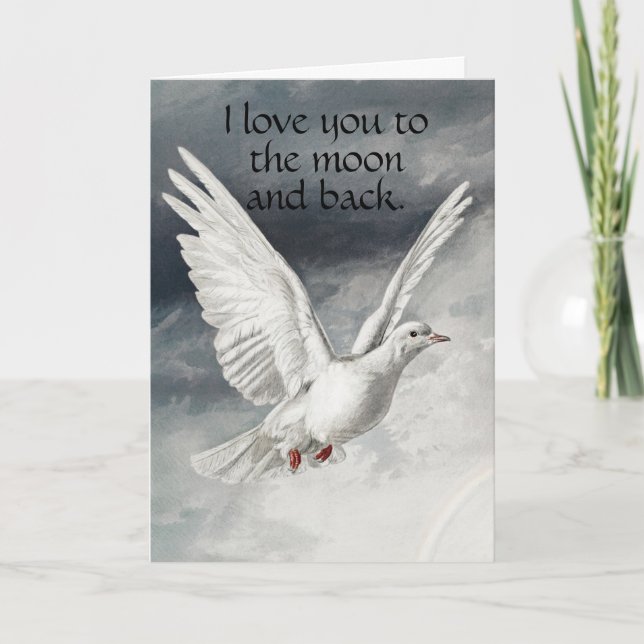 Cartão Bênçãos do Amor Fé Personalizado Personalizável (Frente)