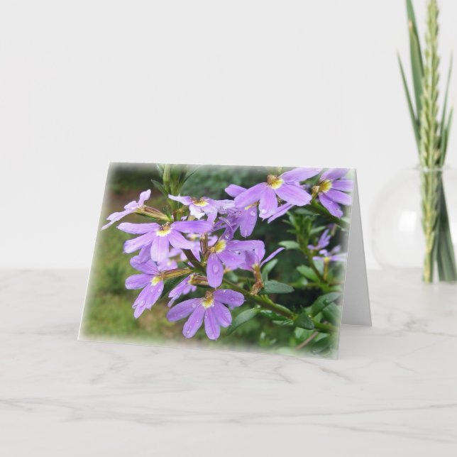 Cartão Benevolência roxa (Frente)