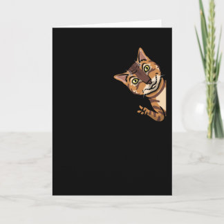 Cartão Bengala Cat Leopard Cat Lover
