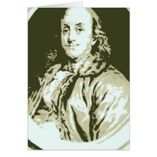 Cartão Benjamin Franklin