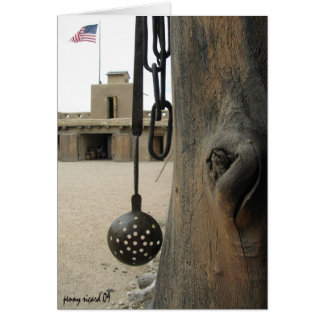 Cartão Bents Old Fort Card