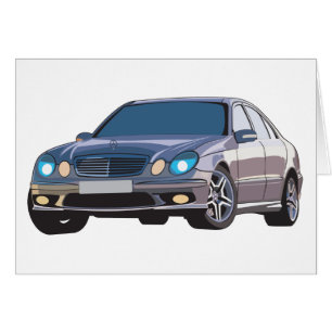 Cartão Benz de Mercedes