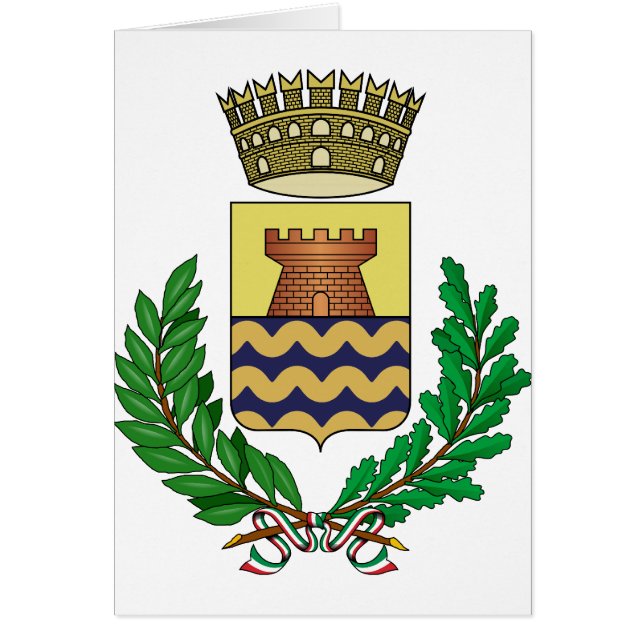 Cartão Bergeggi Stemma, Italia (Frente)