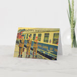 Cartão Berlin Military Train Birthday Card<br><div class="desc">Berlin Military Train Birthday Card</div>