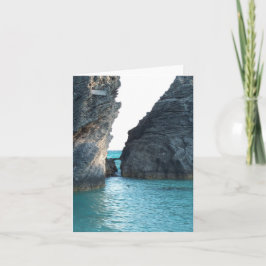 Cartão Bermudas de praia em ferradura