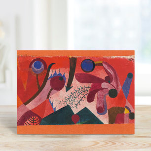 Cartão Berries venenosos Paul Klee