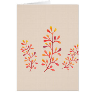 Cartão Berry Branches