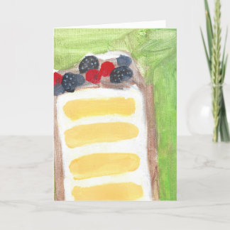 Cartão Berry Cake