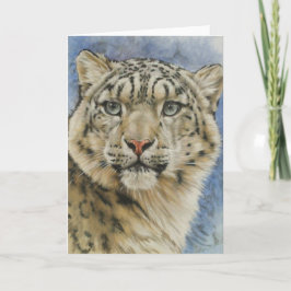 Cartão Berry's Snow Leopard
