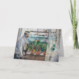 Cartão Berthe Morisot - Eugene Manet na Ilha de Wight