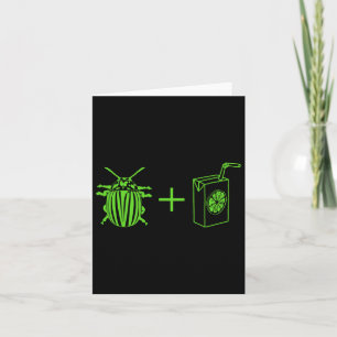 Cartão Besouros Filme Vintage Halloween Engraçado Roupa d