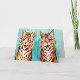 Cartão Best Friends Vintage Cat Card