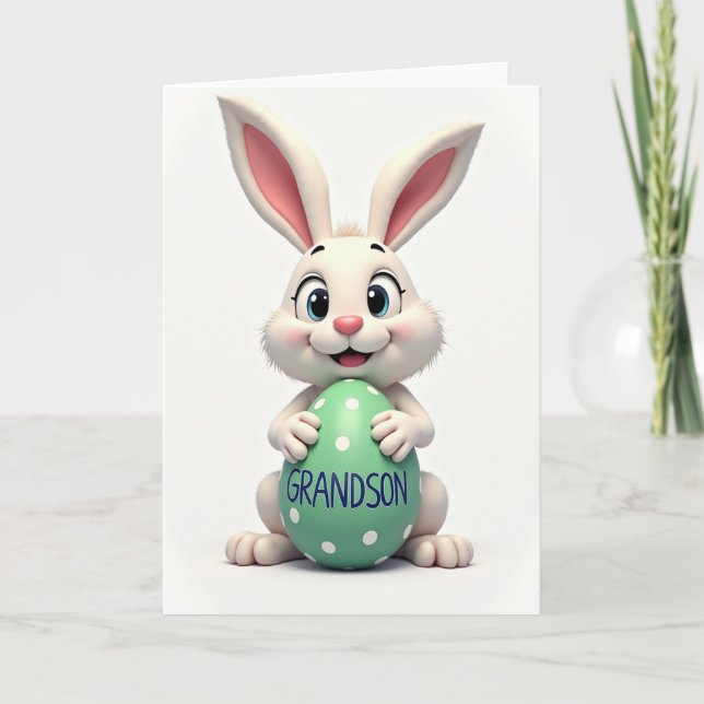Cartão Best Grandson Easter Card (Frente)