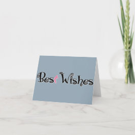 Cartão Best Wishes Christian Notecard