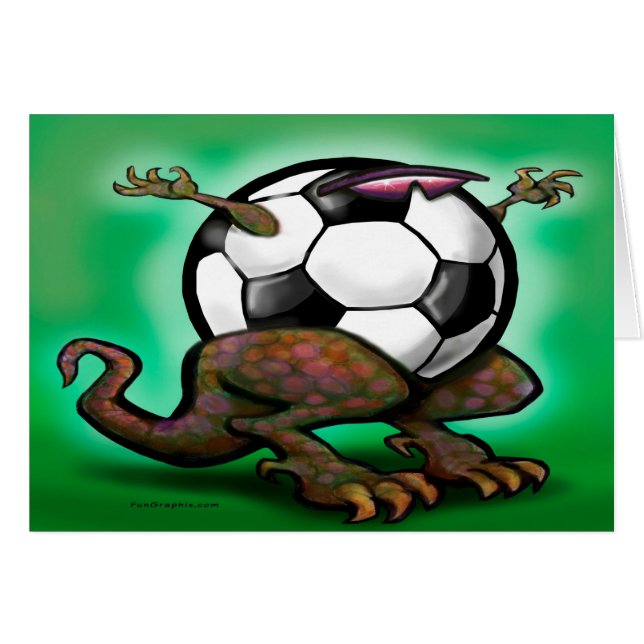 Cartão Besta de Futebol (Frente Horizontal)