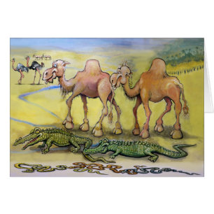 Cartão Bestas de deserto