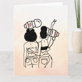 Cartão Bestie Musical Engraçado / Melhor Amigo