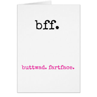 Cartão bff