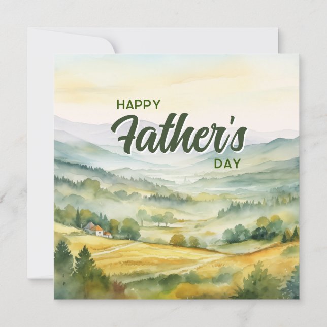Cartão Bible Verse Christian Father’s Day Card (Frente)