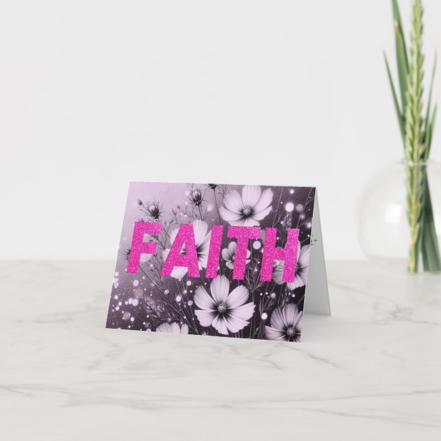 Cartão Bíblia Religiosa Versa Fé (Frente)