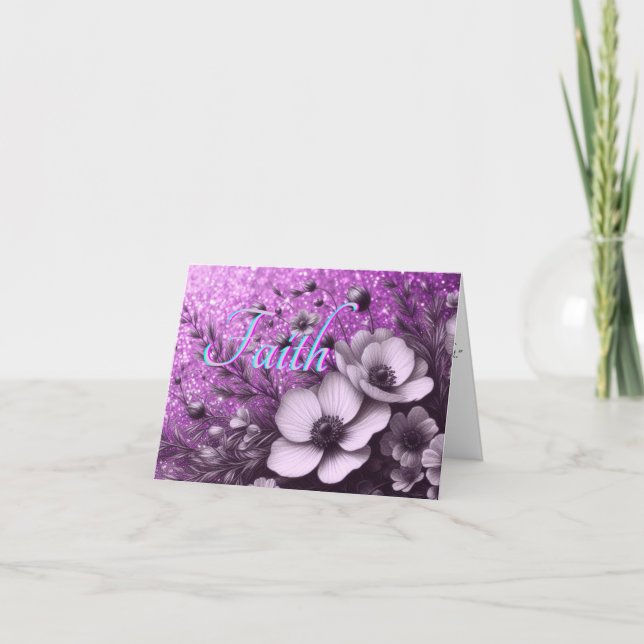 Cartão Bíblia Religiosa Versa Fé (Frente)