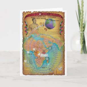 Cartão Biblical Genealogy Charts