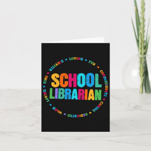 Cartão Biblioteca Colorida do Tee Rainbow Colorful