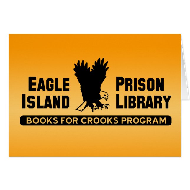 Cartão Biblioteca de prisão (Frente Horizontal)
