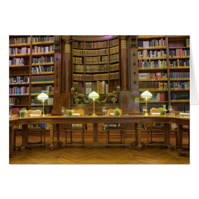Cartão Biblioteca Histórica Antica (Frente Horizontal)