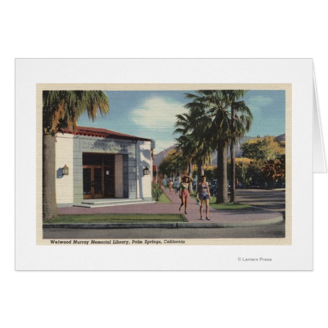 Cartão Biblioteca Memorial de Welwood Murray (Frente Horizontal)