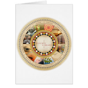 Cartão Biblioteca psíquico