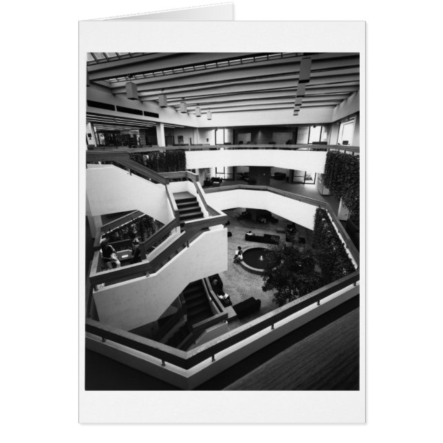 Cartão Biblioteca Von der Ahe (cerca de 1984) (Frente)