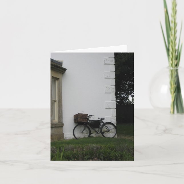 Cartão Bicicleta Avebury - notório (Frente)