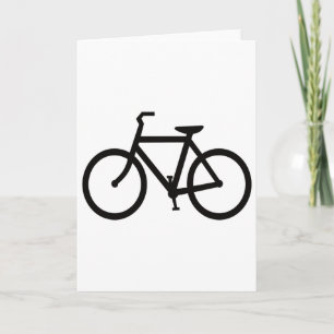 Cartão Bicicleta Ciclismo Ciclista Bicicleta de Montanha