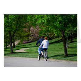 Cartão Bicicleta Construída Por Dois!