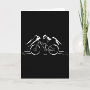 Cartão Bicicleta De Corrida De Ciclismo Motivação Bicicle