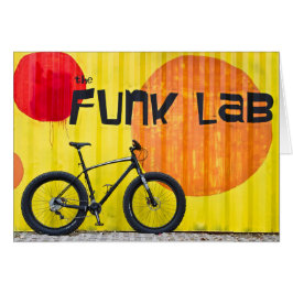 Cartão Bicicleta de gordura Funk Lab