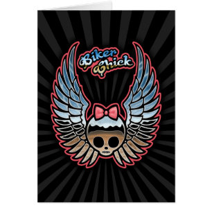 Cartão Bicicleta do cromo de Molly