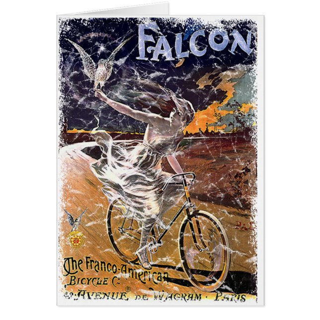Cartão Bicicleta Falcon - angustiada (Frente)