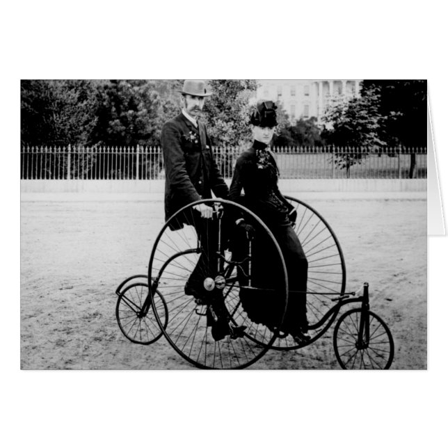 Cartão Bicicleta para Dois (Frente horizontal)