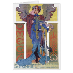 Cartão Bicicletas de Omega