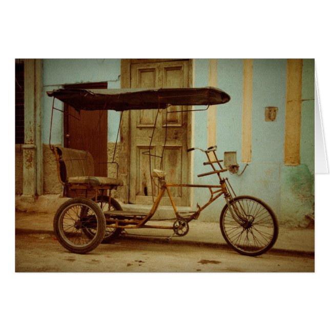 Cartão "bicitaxi " (Frente Horizontal)