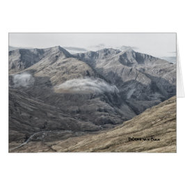 Cartão Bidean nam Bian, Glencoe Scotland, paisagem