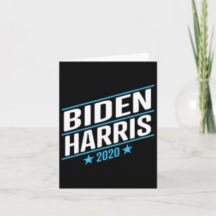 Cartão Biden 2020 E Kamala Harris Na Mesma Chapa 2 